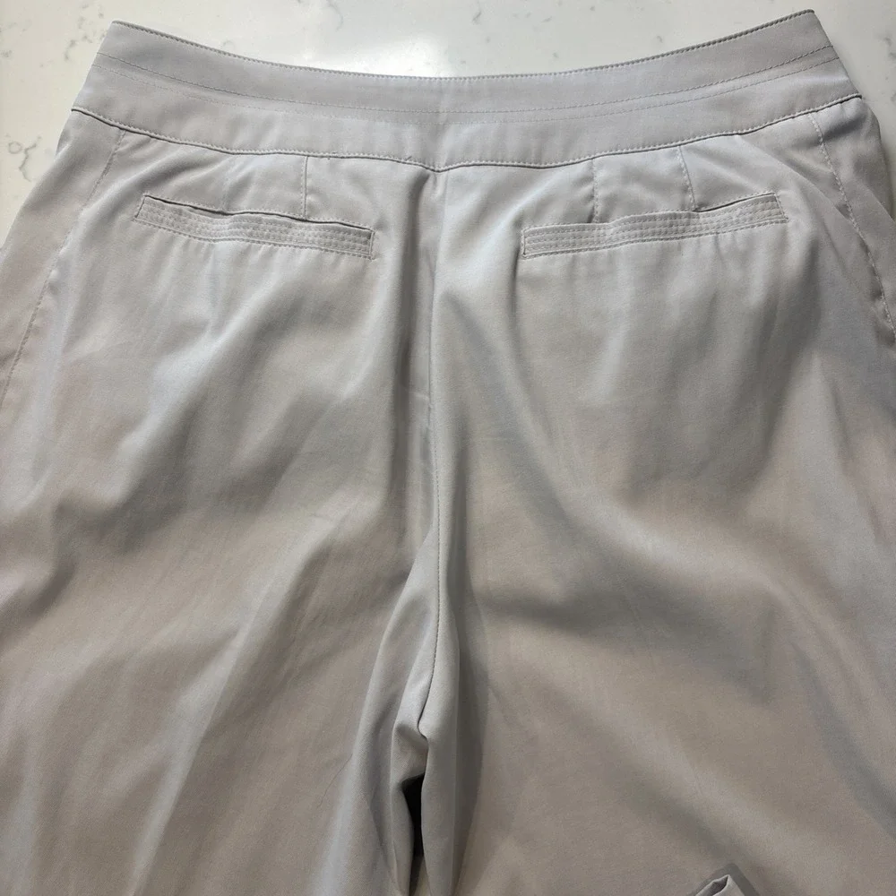 Tail Performance Golf Pants Women Sz 4 Career Stretch Preppy Light Gray Pockets - Picture 5 of 8